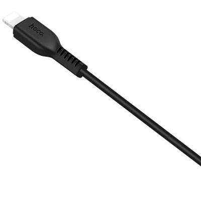 ���� ������ USB 2.0 AM to Lightning 1.0m 2.4A PVC TPE X20 black HOCO (6957531068808) - �������� 3
