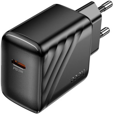   HOCO CS24A Puerto USB-C PD25W Black (6942007639750) -  3