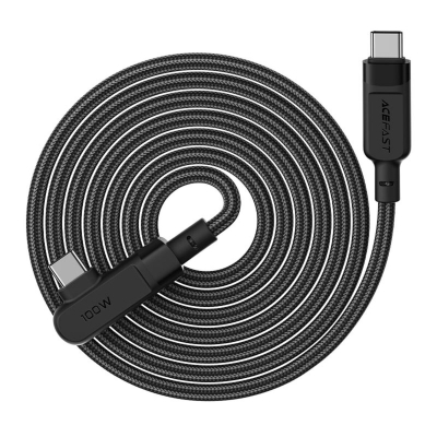 ���� ������ USB-C to USB-C 2.0m 5A 100W nylon C5-03 black Acefast (6974316281016) - �������� 3