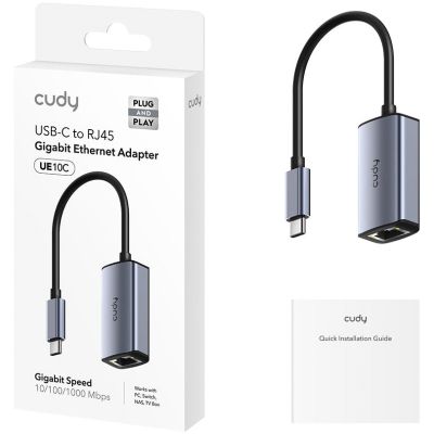 ������� USB-C to RJ45 Ethernet 1000Mbps Cudy (UE10C) - �������� 2