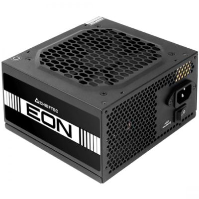 ���� ������� 500 ��, Chieftec EON, Black, 80+ Standart, Active PFC, 12 ��, 2xMolex / 4xSATA / 2x6+2-pin / 1x20+4-pin / 1x4+4-pin, ������ OPP/OVP/SCP/SIP/UVP (ZPU-500S) - �������� 1