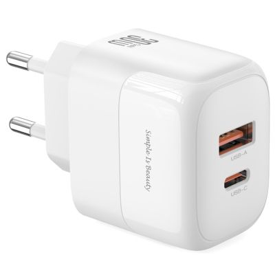 �������� ���������� XO L138 48W USB-C PD30W + USB-A QC18W White (L138_White) - �������� 1