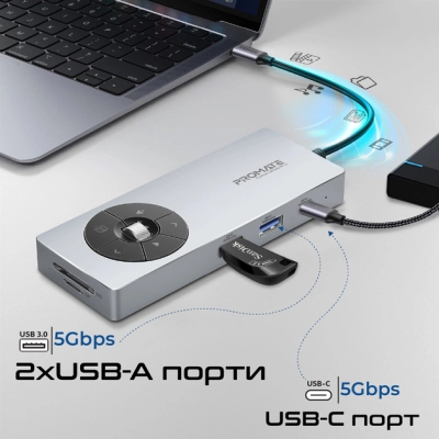  Promate USB-C 14-in-1 Promate comandhub-pro (comandhub-pro) -  4