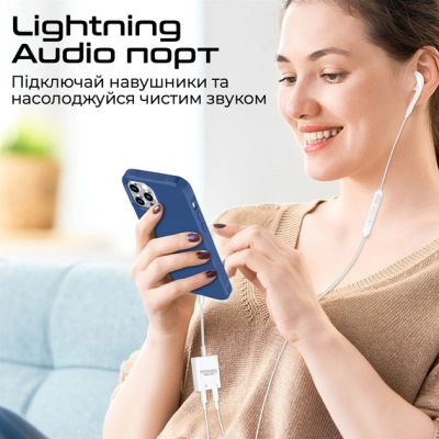 ������� Lightning to Lightning 12W + Lightning audio Promate (medialink-i2i) - �������� 7