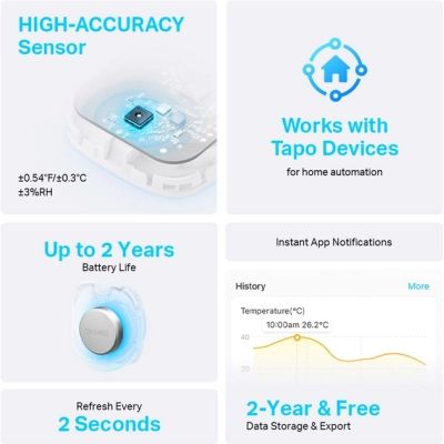 ������ ����������� TP-Link �� �������� Tapo T310 smart (Tapo T310) - �������� 3
