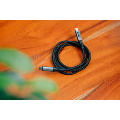 ���� ������ USB-C to USB-C 1.2m with display 100W black Verbatim (31848) - �������� 7