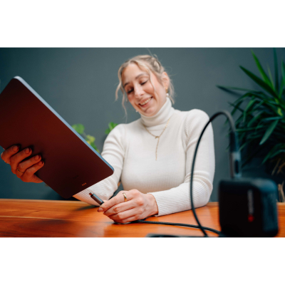 ���� ������ USB-C to USB-C 1.2m with display 240W black Verbatim (31849) - �������� 6