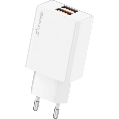   Grand-X CH-15W 2xUSB 10.5W Black (CH-15W) -  2