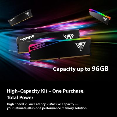 ������ ������ ��� ���������� DDR5 64GB (2x32GB) 6000 MHz Viper Elite 5 Ultra Patriot (VEU564G6028K) - �������� 8