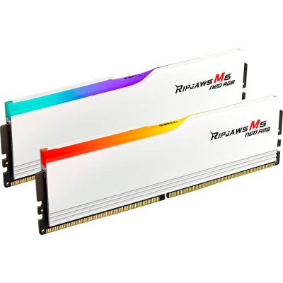 ������ ���'�� ��� ����'����� DDR5 32GB (2x16GB) 6000 MHz Ripjaws M5 Neo RGB Matte White G.Skill (F5-6000J3636F16GX2-RM5NRW) - �������� 2