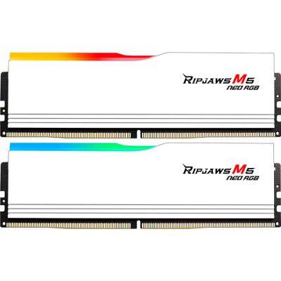 ������ ���'�� ��� ����'����� DDR5 32GB (2x16GB) 6000 MHz Ripjaws M5 Neo RGB Matte White G.Skill (F5-6000J3636F16GX2-RM5NRW) - �������� 1