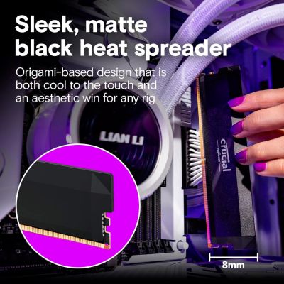 ������ ���'�� ��� ����'����� DDR5 32GB 6400 MHz Pro Overclocking Black Micron (CP32G64C40U5B) - �������� 5