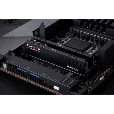 ������ ������ ��� ���������� DDR5 32GB (2x16GB) 6400 MHz Flare X5 Matte Black G.Skill (F5-6400J3240G16GX2-FX5) - �������� 6