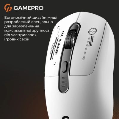  GamePro Genesis Winner Wireless/Bluetooth/USB White (GM079W) -  10