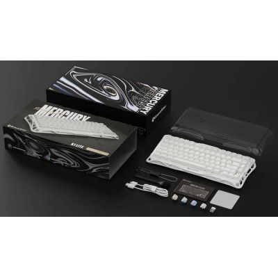  GravaStar Mercury K1 Lite Wireless/Bluetooth/USB UA White (GSK1LITE_WHT) -  5