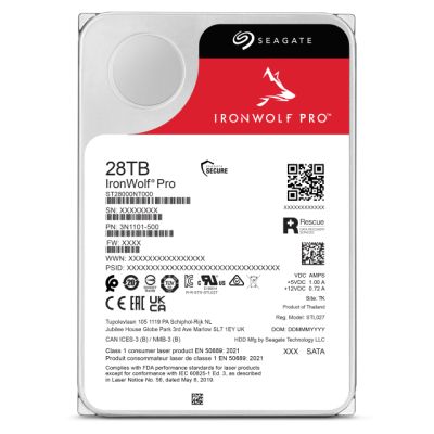  3.5" 28TB Seagate (ST28000NT000) -  4