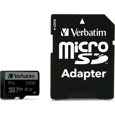 ����� ���'�� ����� ���'�� Verbatim 32GB microSDXC class 10 UHS-III PRO (47041) - �������� 1