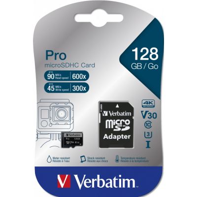 ����� ������ Verbatim 128GB microSDXC class 10 UHS-III PRO (47044) - �������� 2