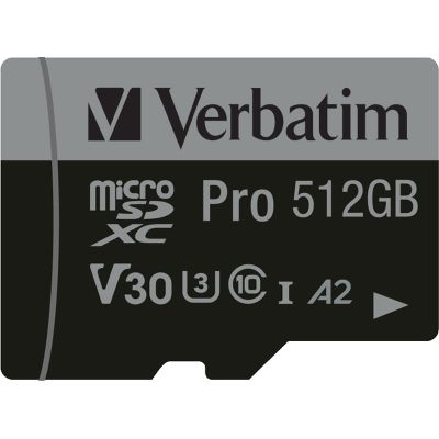 ����� ���'�� ����� ���'�� Verbatim 512GB microSDXC class 10 UHS-III PRO (47046) - �������� 2