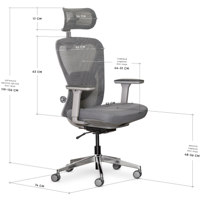 ������ ����� Mealux Q1 Air Fabric Black (HF-Q1 F/B) - �������� 10