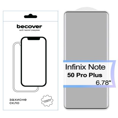 ���� ������� BeCover EDGE Infinix Note 50 Pro Plus Black (713581) - �������� 1
