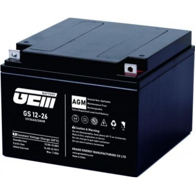       GEM GS 12V-26Ah (GS 12-26) -  1