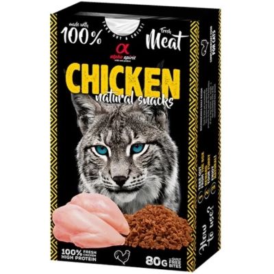 ������ ��� ���� Alpha Spirit Cat Chicken Natural Snacks � ������ 80 � (8436586311797) - �������� 1