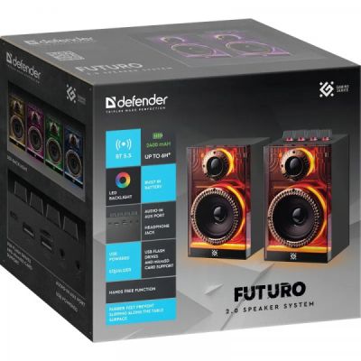 ��������� ������� Defender Futuro LED Bluetooth Black (65087) - �������� 8