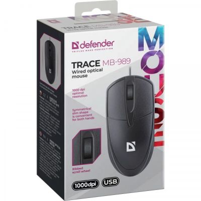 ����� Defender Trace MB989 USB Black (52989) - �������� 4