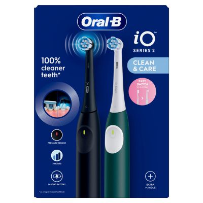������������� ������ ����� Oral-B Series 2 iOS2d.2ZZ9.0 Black+Green (2) (8700216611909) - �������� 2