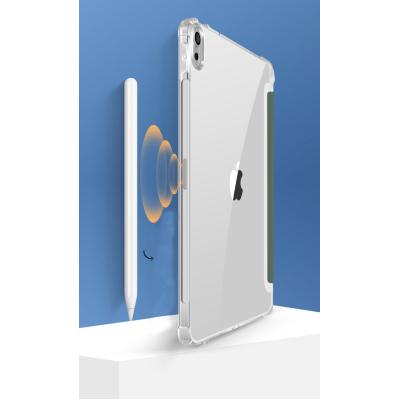 ����� �� �������� BeCover Soft Edge with Apple Pencil Holder iPad Mini 7 2024 Dark Green (712466) - �������� 4