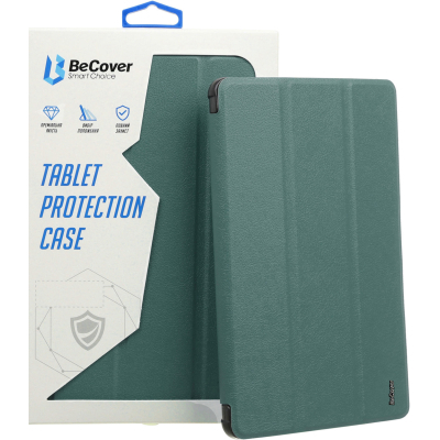 ����� �� �������� BeCover Soft Edge with Apple Pencil Holder iPad Mini 7 2024 Dark Green (712466) - �������� 7