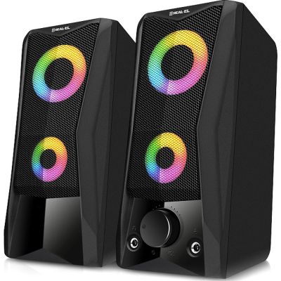   REAL-EL S-107 USB Black (EL121100017) -  1