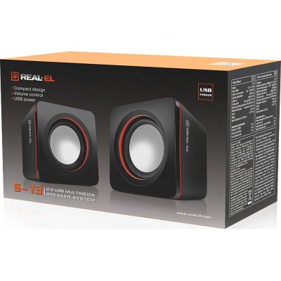 ������������ ������� REAL-EL S-13 USB Black (EL121100021) - �������� 9