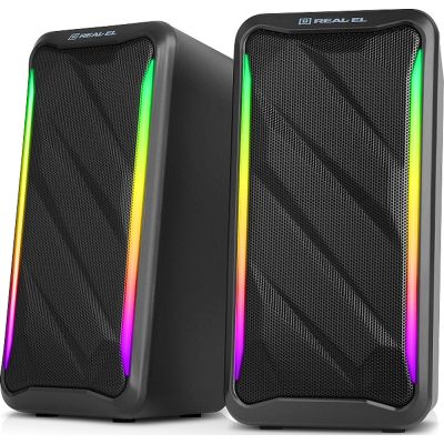   REAL-EL S-130 USB Black (EL121100018) -  1