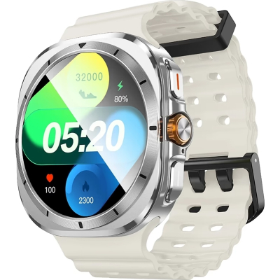 �����-���� HOCO Y29 Smart sports watch (call version) Silver (6942007648523) - �������� 1