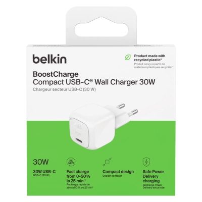�������� ���������� Belkin USB-C PD30W PPS white (WCA008KQWH) - �������� 7