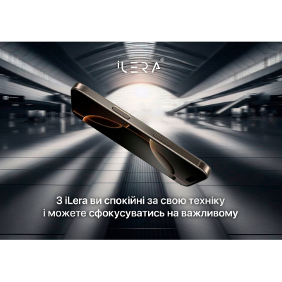 ������ �������� iLera DeLuxe Original Glass iPhone 15 (ILFCDL15) - �������� 6