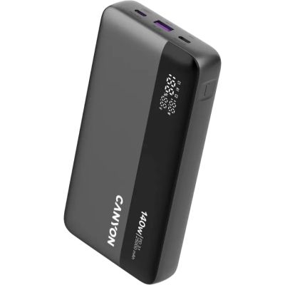 ��� Canyon OnPower 240 PB-240 25000mAh PD140W Display Dark Grey (CNS-CPB240) - �������� 2