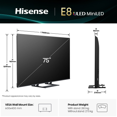 ��������� Hisense 75E8Q - �������� 2