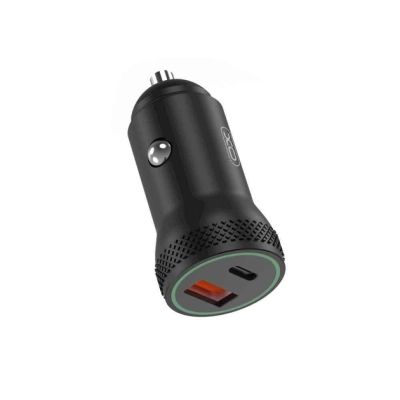   XO 1xUSB QC3.0 + 1xUSB-C PD18W black (CC33-BK) -  2