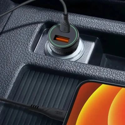   XO 1xUSB QC3.0 + 1xUSB-C PD18W black (CC33-BK) -  8