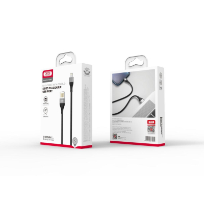 ���� ������ USB 2.0 AM to Lightning 1.0m 2.4A double-side grey XO (NB188-L-1-GR) - �������� 5
