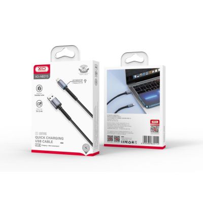 ���� ������ USB 2.0 AM to Lightning 1.0m 2.4A black XO (NB215-L-1-BK) - �������� 3