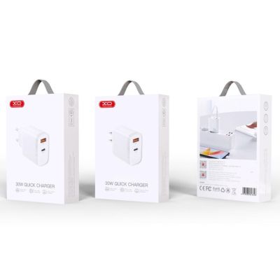   XO 1xUSB-C PD30W + 1xUSB QC3.0 (XO-QC16) -  4