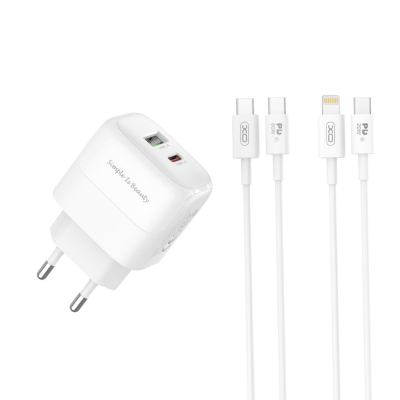 �������� ������� XO 1xUSB QC3.0 + 1xUSB-C PD20W (XO-QC37) - �������� 2