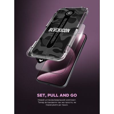 ������ �������� Armorstandart Icon Supreme EZ Apple iPhone 17 / 16 Pro Black (ARM86410) - �������� 2