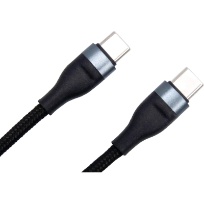 ���� ������ USB-C to USB-C 0.25m black Dengos (NTK-TC-TC-SHRT-BLACK) - �������� 2
