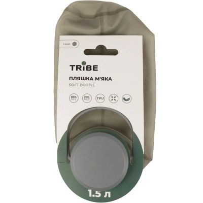 ������� ��� ���� Tribe Soft Bottle 1,5 � TPU �'��� grey (T-FE-0024-grey) - �������� 4
