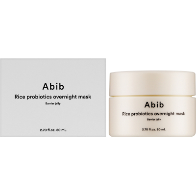 ����� ��� ���� Abib Rice Probiotics Overnight Mask Barrier Jelly 80 �� (8809750460940) - �������� 2